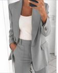 Helvano | Blazer-Set für Damen – Jacke und Hose
