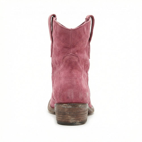 Helvano | Kurze Cowboystiefel für Damen aus Wildleder