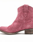 Helvano | Kurze Cowboystiefel für Damen aus Wildleder