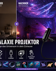 Helvano | LED Sternenhimmel-Projektor mit USB-Arm