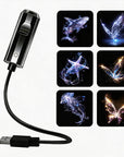 Helvano | LED Sternenhimmel-Projektor mit USB-Arm