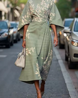 Helvano | Geblümtes Midikleid für Damen