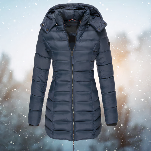 Helvano | Schmal geschnittener Wintermantel für Damen