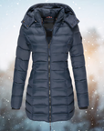 Helvano | Schmal geschnittener Wintermantel für Damen