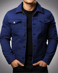 Helvano | Jeansjacke für Herren in Blau