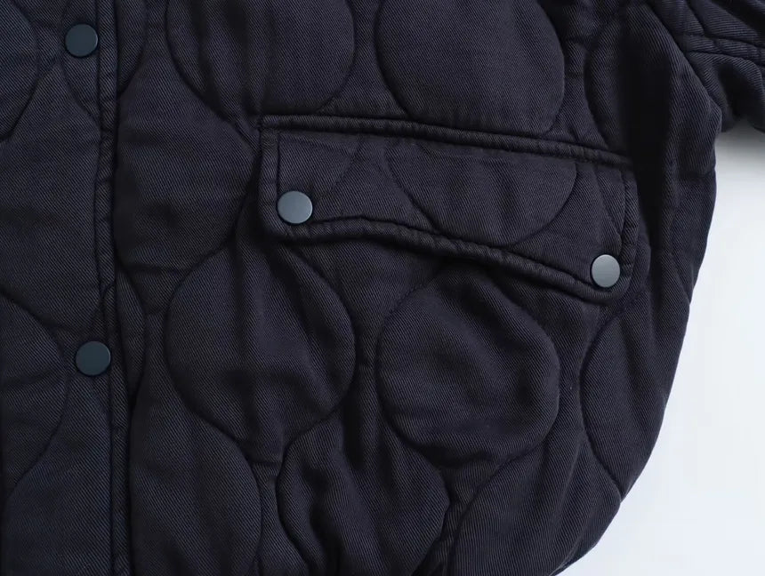 Helvano | Baumwolljacke mit Rundhalsausschnitt für Damen
