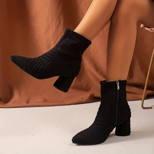 Helvano | Stiefeletten mit Blockabsatz für Damen