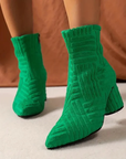Helvano | Stiefeletten mit Blockabsatz für Damen