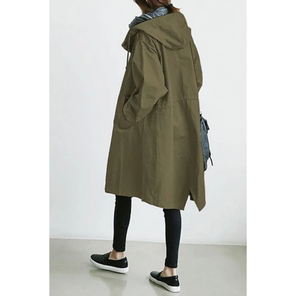 Helvano | Langer Trenchcoat für Damen