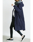 Helvano | Langer Trenchcoat für Damen