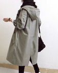Helvano | Langer Trenchcoat für Damen