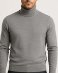 Helvano | Leichter Baumwoll-Rollkragenpullover für Herren