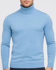 Helvano | Leichter Baumwoll-Rollkragenpullover für Herren