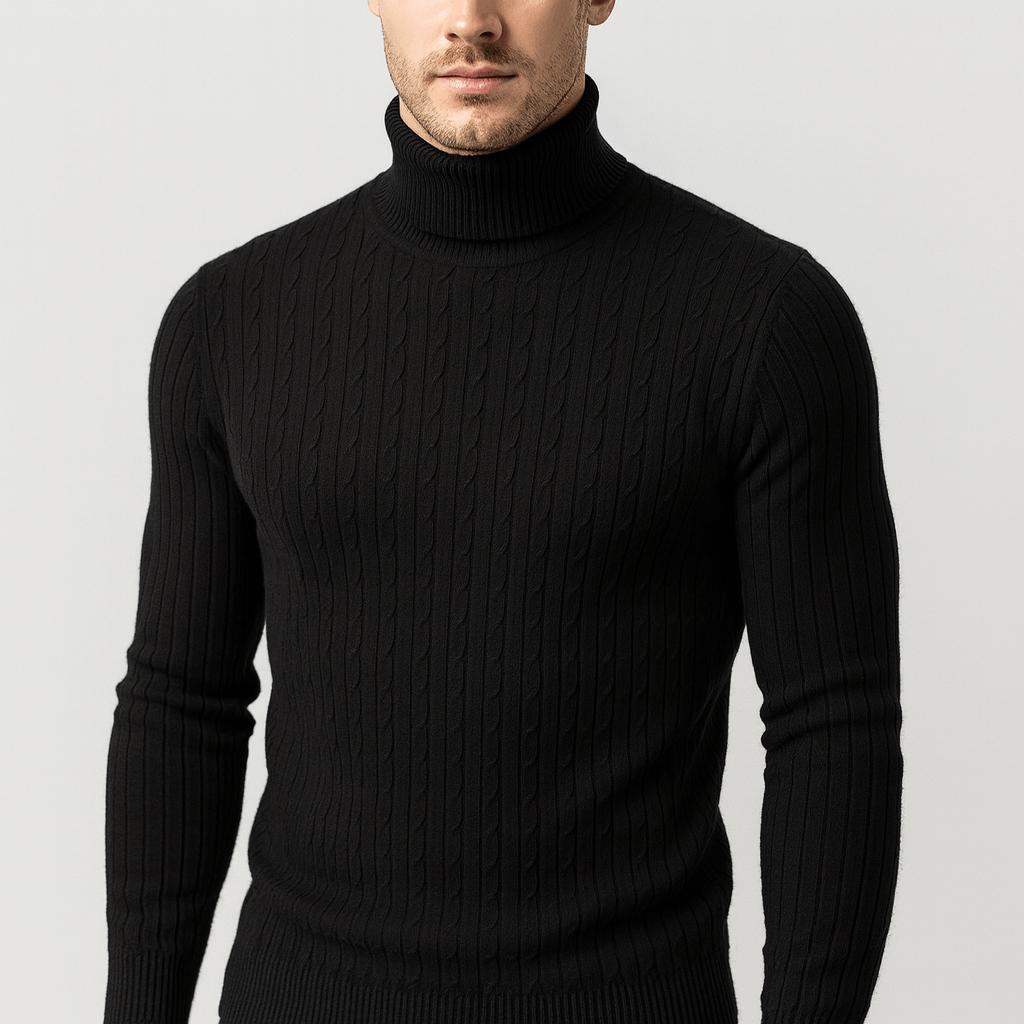 Helvano | Kaschmir-Rollkragenpullover für Herren