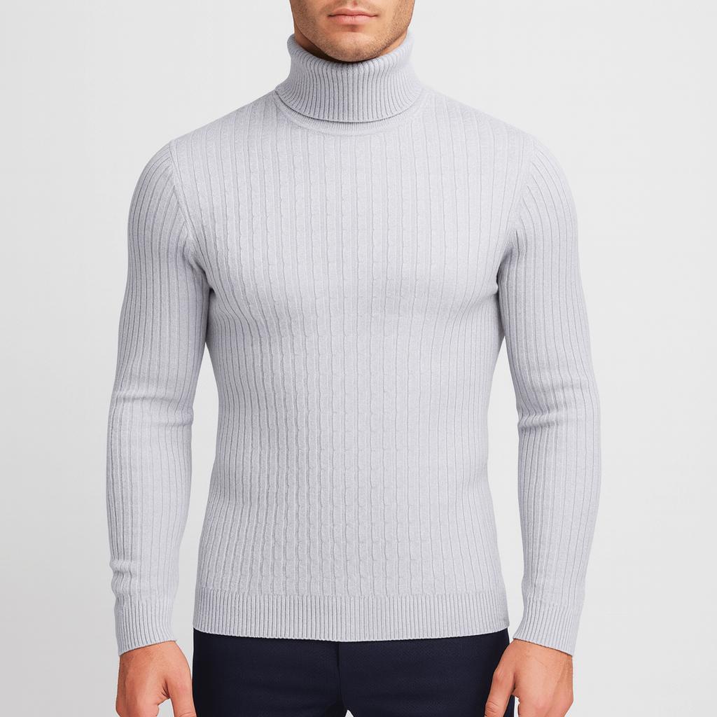 Helvano | Kaschmir-Rollkragenpullover für Herren