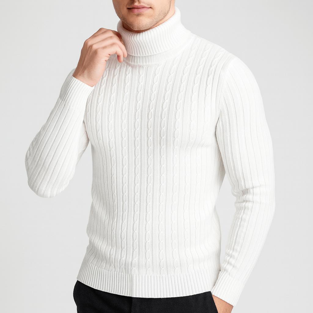 Helvano | Kaschmir-Rollkragenpullover für Herren