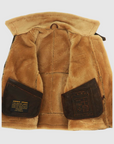 Helvano | Klassische Fliegerjacke für Herren in Braun