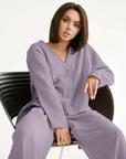 Helvano | Loungewear-Set aus Baumwolle für Damen