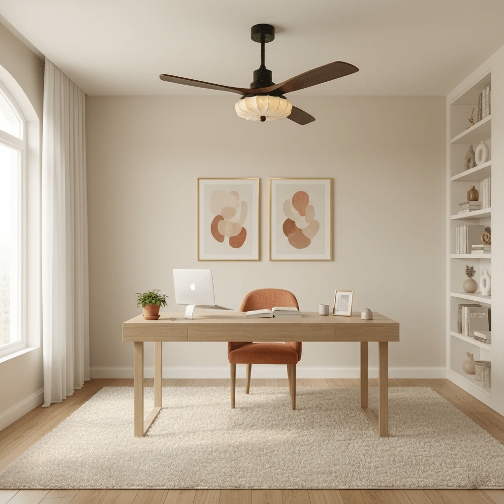 Helvano | Deckenventilator mit Licht und Fernbedienung
