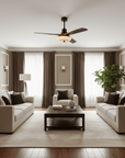 Helvano | Deckenventilator mit Licht und Fernbedienung