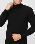 Helvano | Herren-Pullover mit Troyerkragen