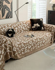 Helvano | Mikrofaser-Sofabezug mit Animal-Print