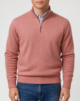Helvano | Lockerer Herren-Strickpullover mit Reissverschluss