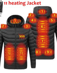 Helvano | Beheizte Jacke für Herren mit USB-Heizung