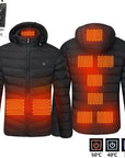 Helvano | Beheizte Jacke für Herren mit USB-Heizung