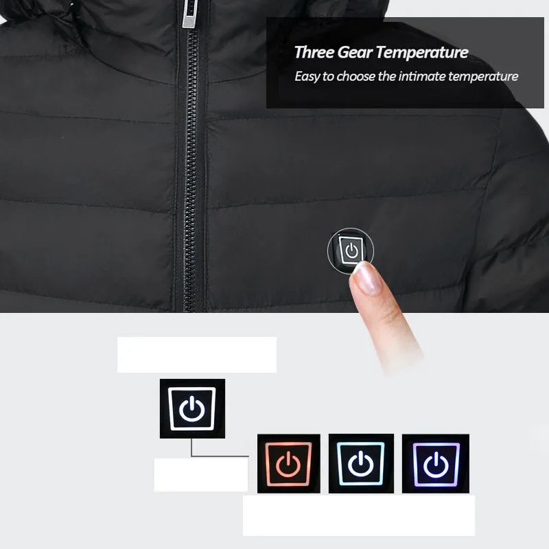 Helvano | Beheizte Jacke für Herren mit USB-Heizung