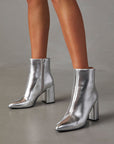 Helvano | Stiefelette für Damen in Silber