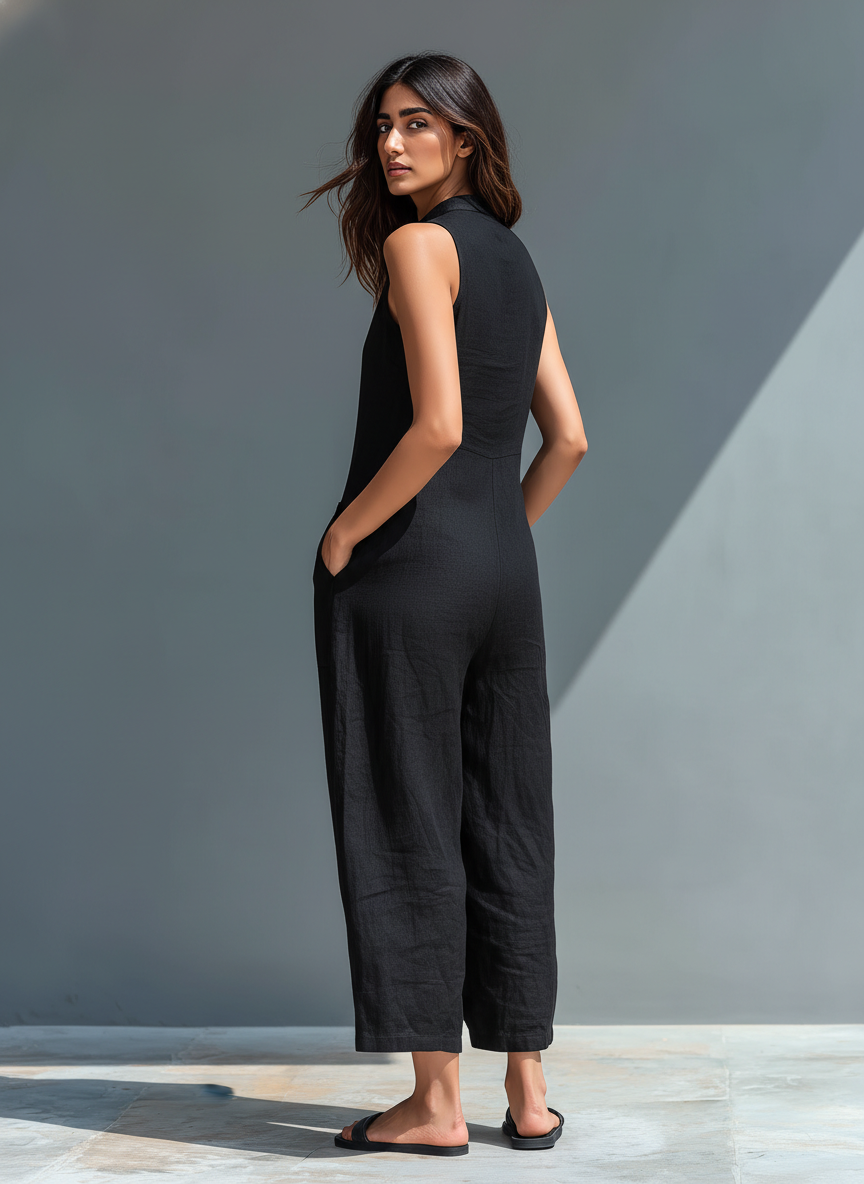 Helvano | Ärmelloser Jumpsuit für Damen
