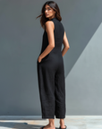 Helvano | Ärmelloser Jumpsuit für Damen
