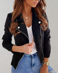 Helvano | Bikerjacke aus Wildleder für Damen