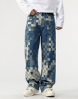 Helvano | Herren-Jeans mit Pixel-Effekt