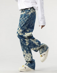 Helvano | Herren-Jeans mit Pixel-Effekt