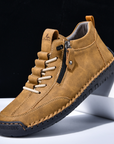Helvano | Nubuk-Sneaker mit Reissverschluss für Herren