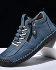 Helvano | Nubuk-Sneaker mit Reissverschluss für Herren