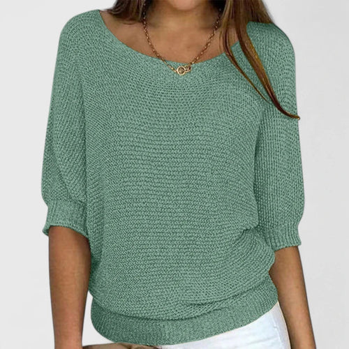 Helvano | Lockerer Fledermaus-Pullover für Damen
