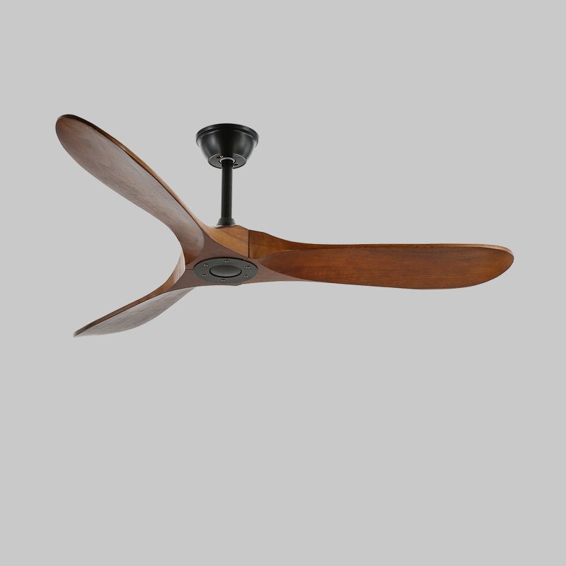 Helvano | Deckenventilator mit Licht und Fernbedienung in Schwarz