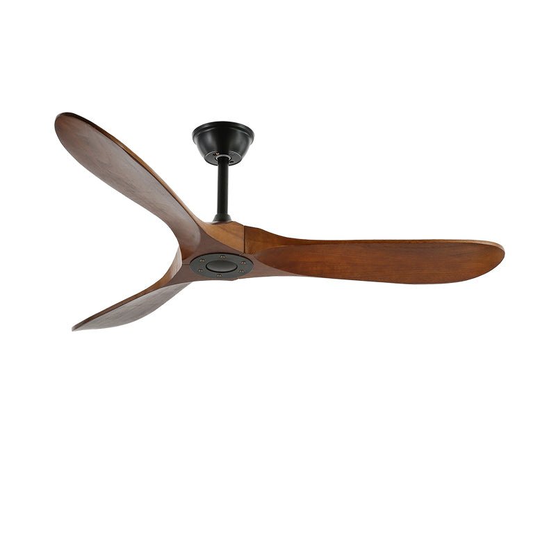 Helvano | Deckenventilator mit Licht und Fernbedienung in Schwarz