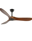 Helvano | Deckenventilator mit Licht und Fernbedienung in Schwarz