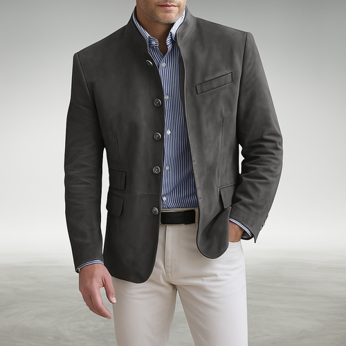 Helvano | Strickjacke mit Knöpfen für Herren