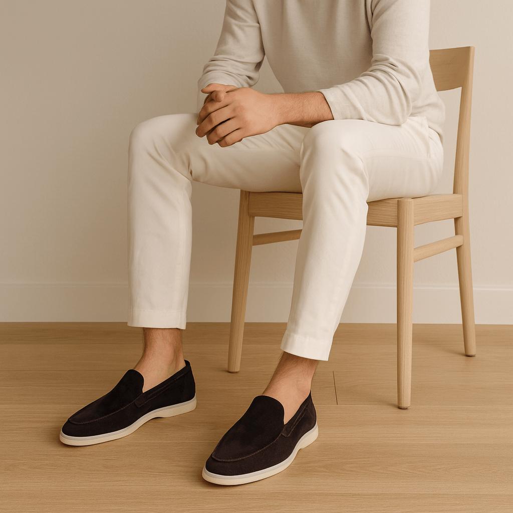 Helvano | Wildleder-Slipper für Herren