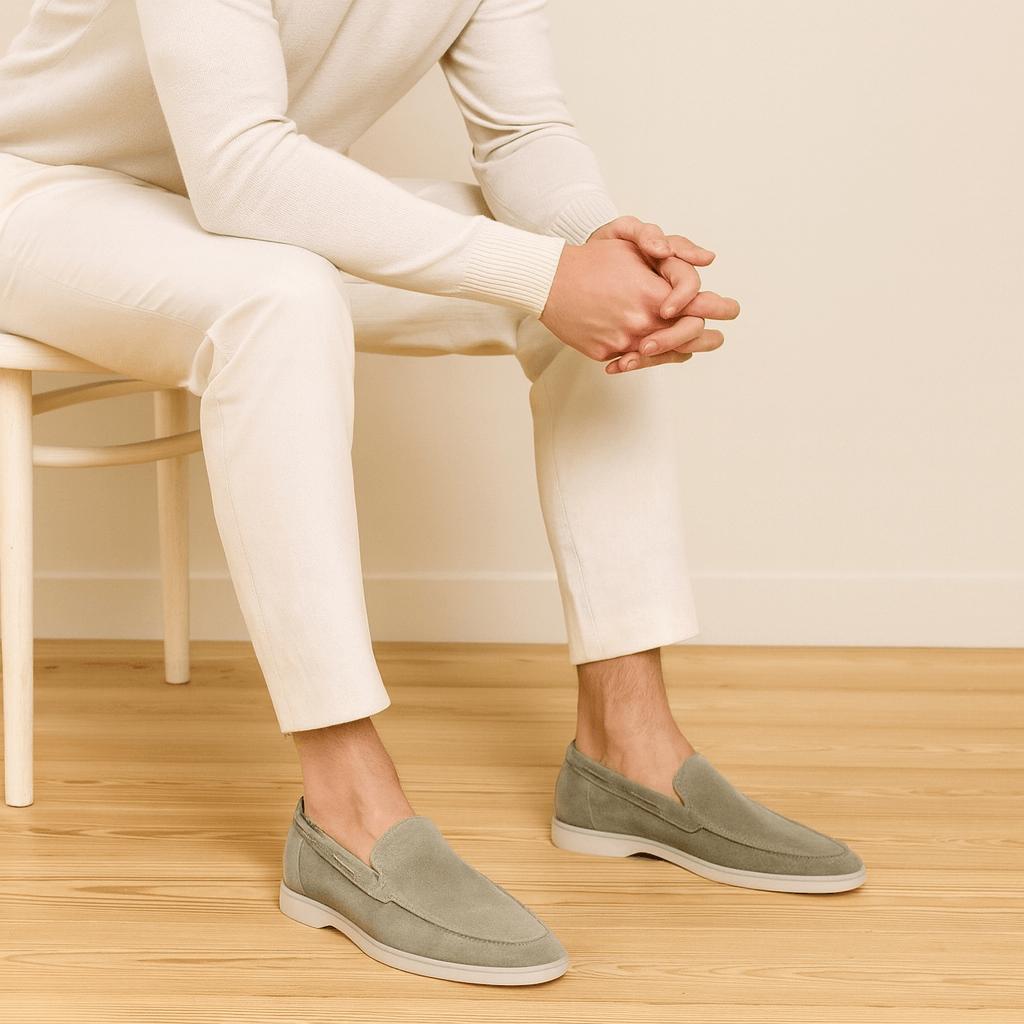 Helvano | Wildleder-Slipper für Herren