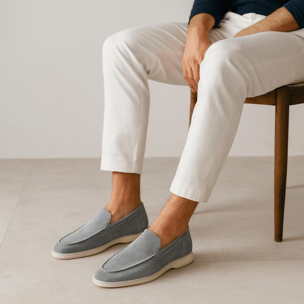 Helvano | Wildleder-Slipper für Herren