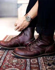 Helvano | Retro Schnürstiefel für Herren