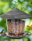Helvano | Hängendes Vogelfutterhaus mit mehreren Öffnungen