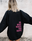 Helvano | Hoodie mit Statement-Print für Damen