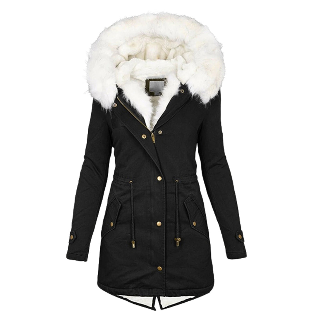 Helvano | Elegante Winterjacke mit Kapuze für Damen